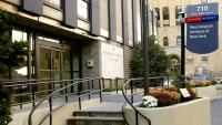 Front entrance of the Neurological Institute of New York