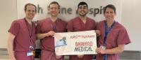 Columbia spine team celebrates first arc implant at CUMC